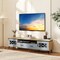 71" Farmhouse TV Console with Storage Drawers Spacious Cabinets and Media Device Compartment